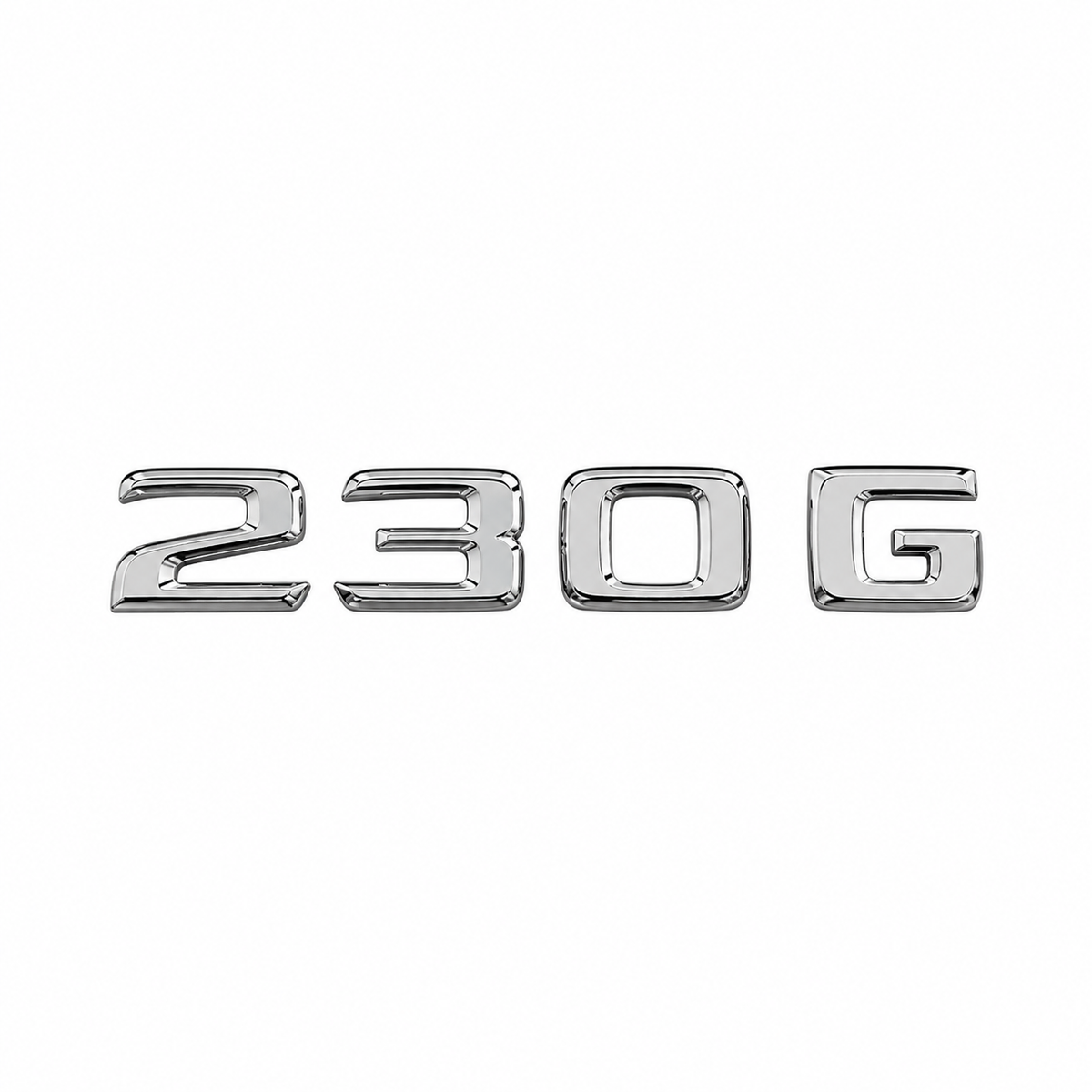 230 G Krom Bagaj Yazısı Mercedes-Benz Uyumlu