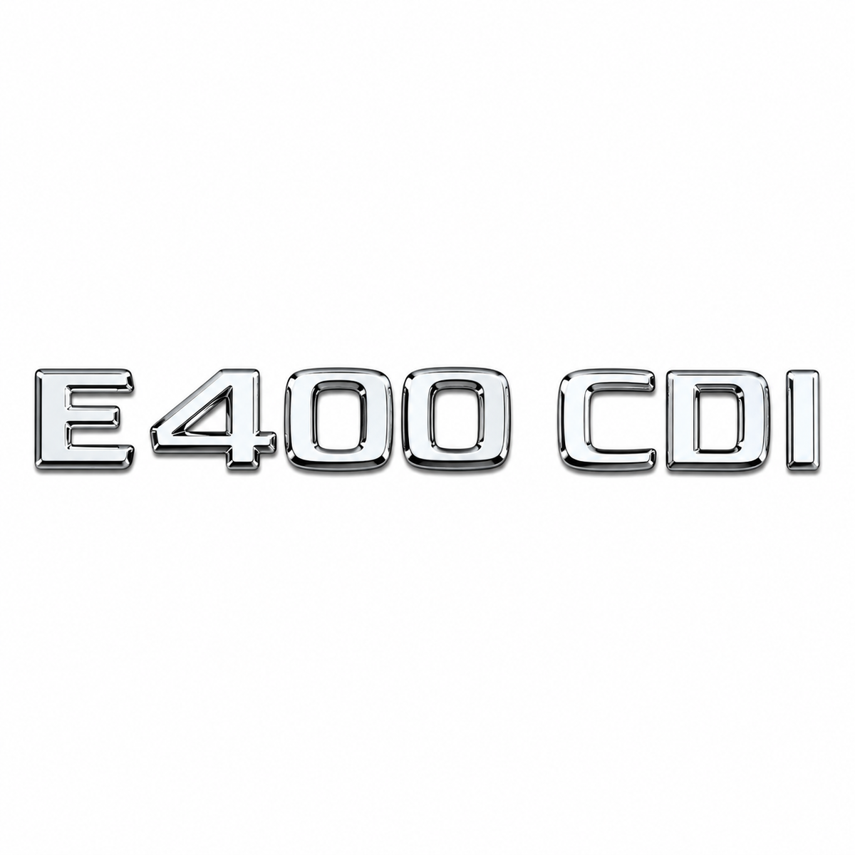 E 400 CDI Krom Bagaj Yazısı Mercedes-Benz Uyumlu