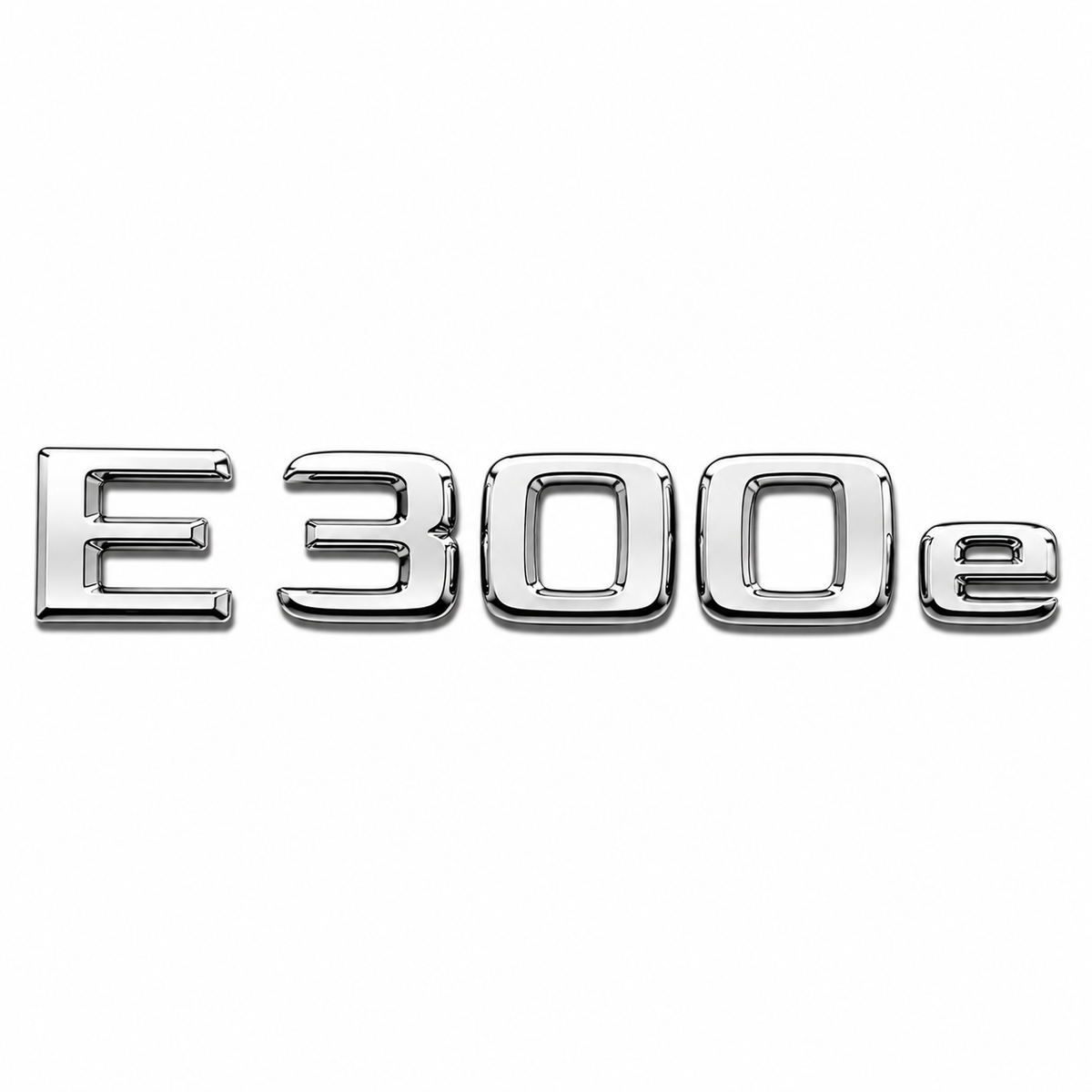 E 300 e Krom Bagaj Yazısı Mercedes-Benz Uyumlu
