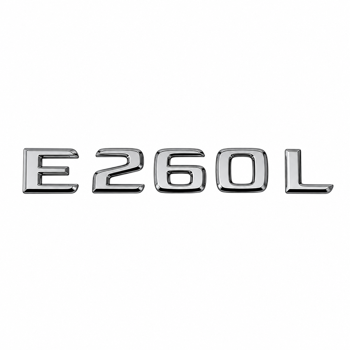 E 260L Krom Bagaj Yazısı Mercedes-Benz Uyumlu