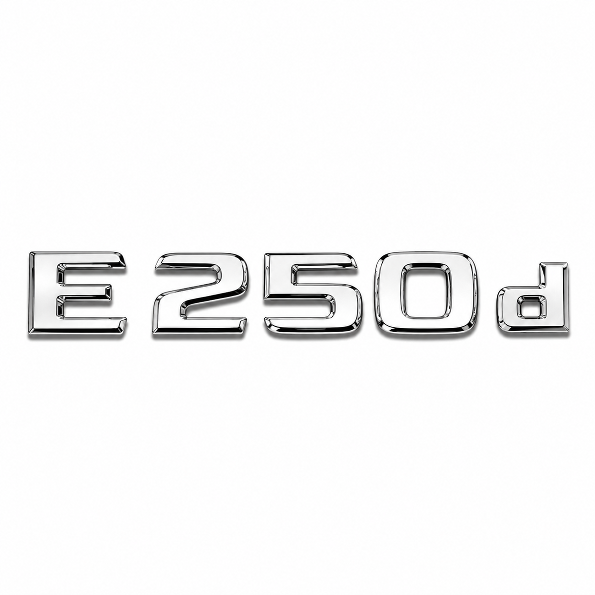 E 250 d Krom Bagaj Yazısı Mercedes-Benz Uyumlu