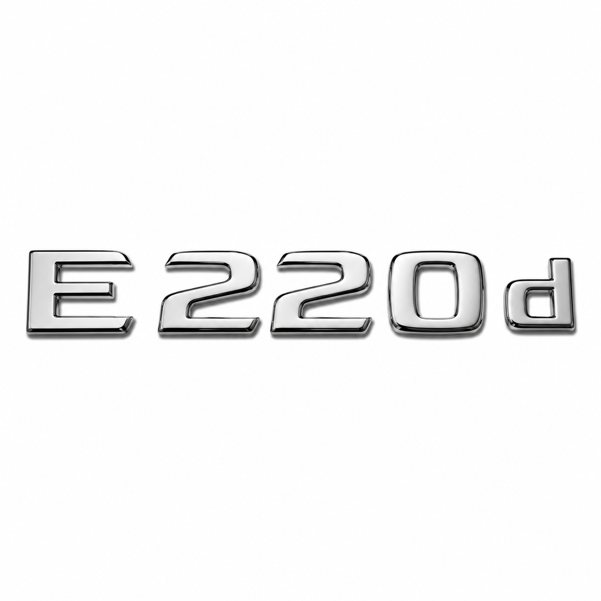 E 220 d Krom Bagaj Yazısı Mercedes-Benz Uyumlu
