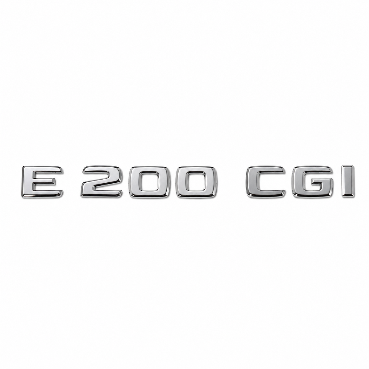 E 200 CGI Krom Bagaj Yazısı Mercedes-Benz Uyumlu
