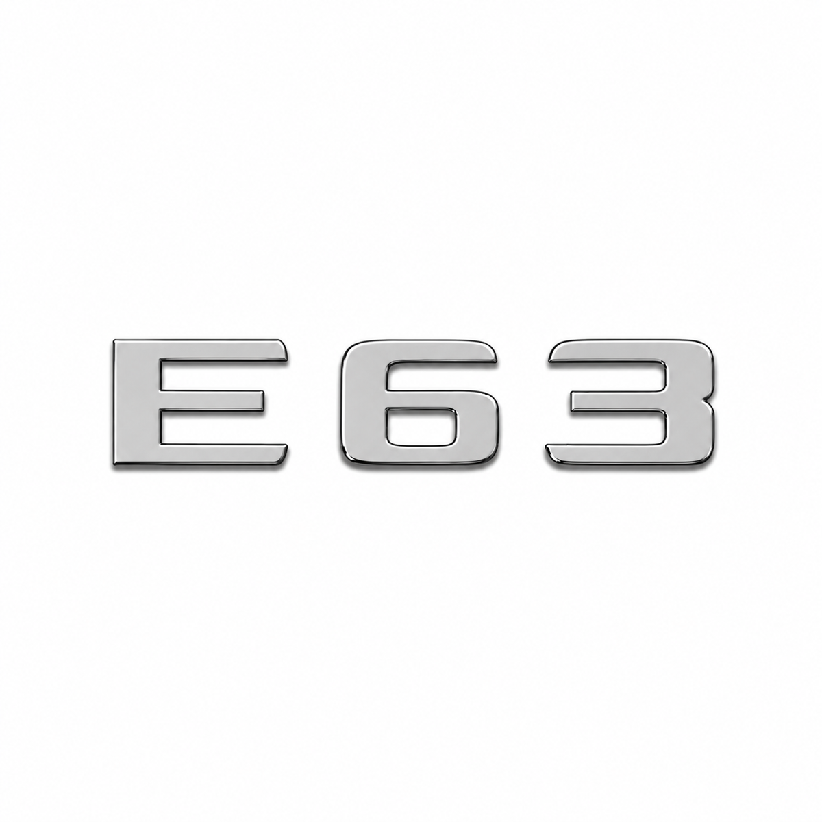 E 63 Krom Bagaj Yazısı Mercedes-Benz Uyumlu