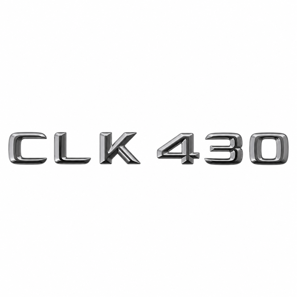 CLK 430 Krom Bagaj Yazısı Mercedes-Benz Uyumlu