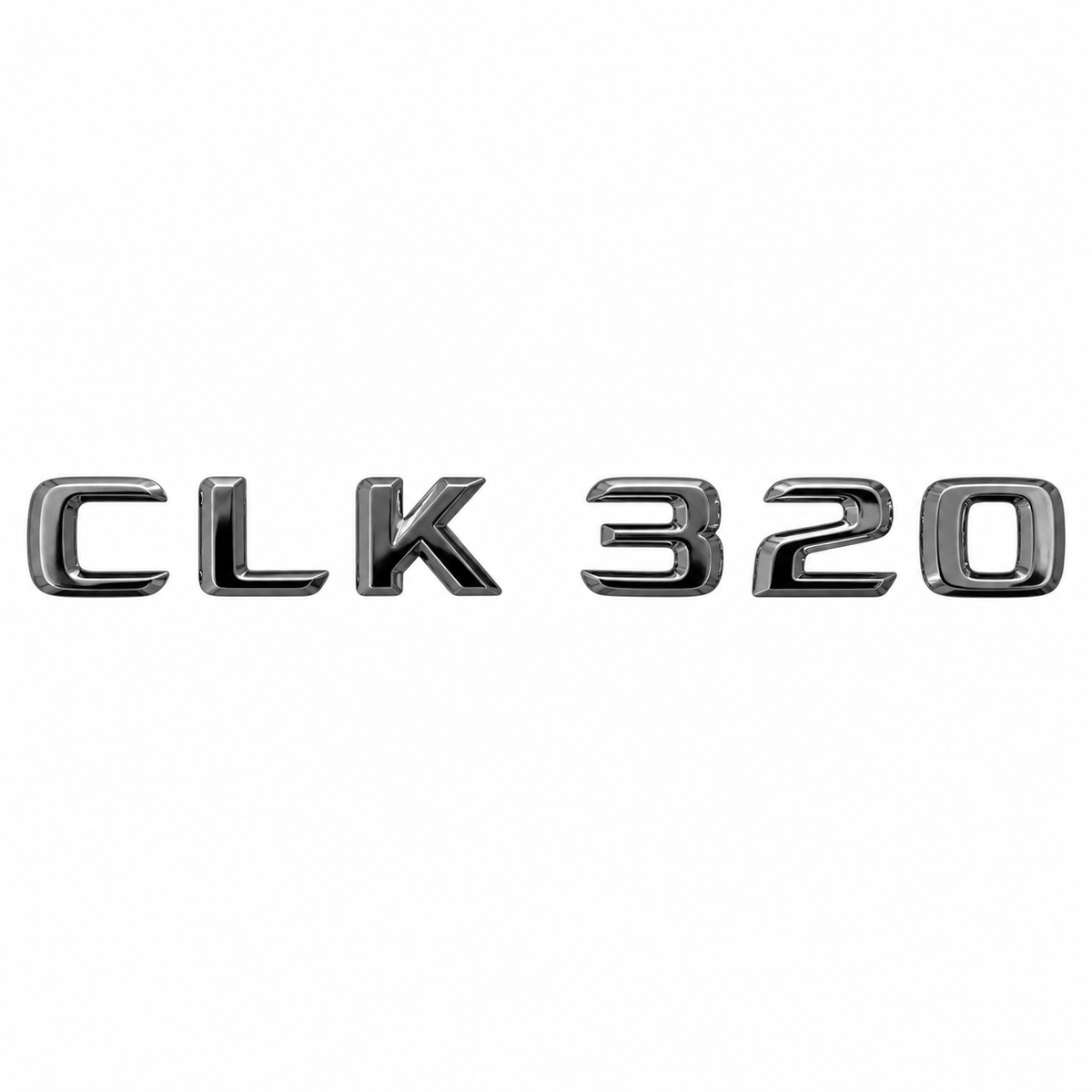 CLK 320 Krom Bagaj Yazısı Mercedes-Benz Uyumlu