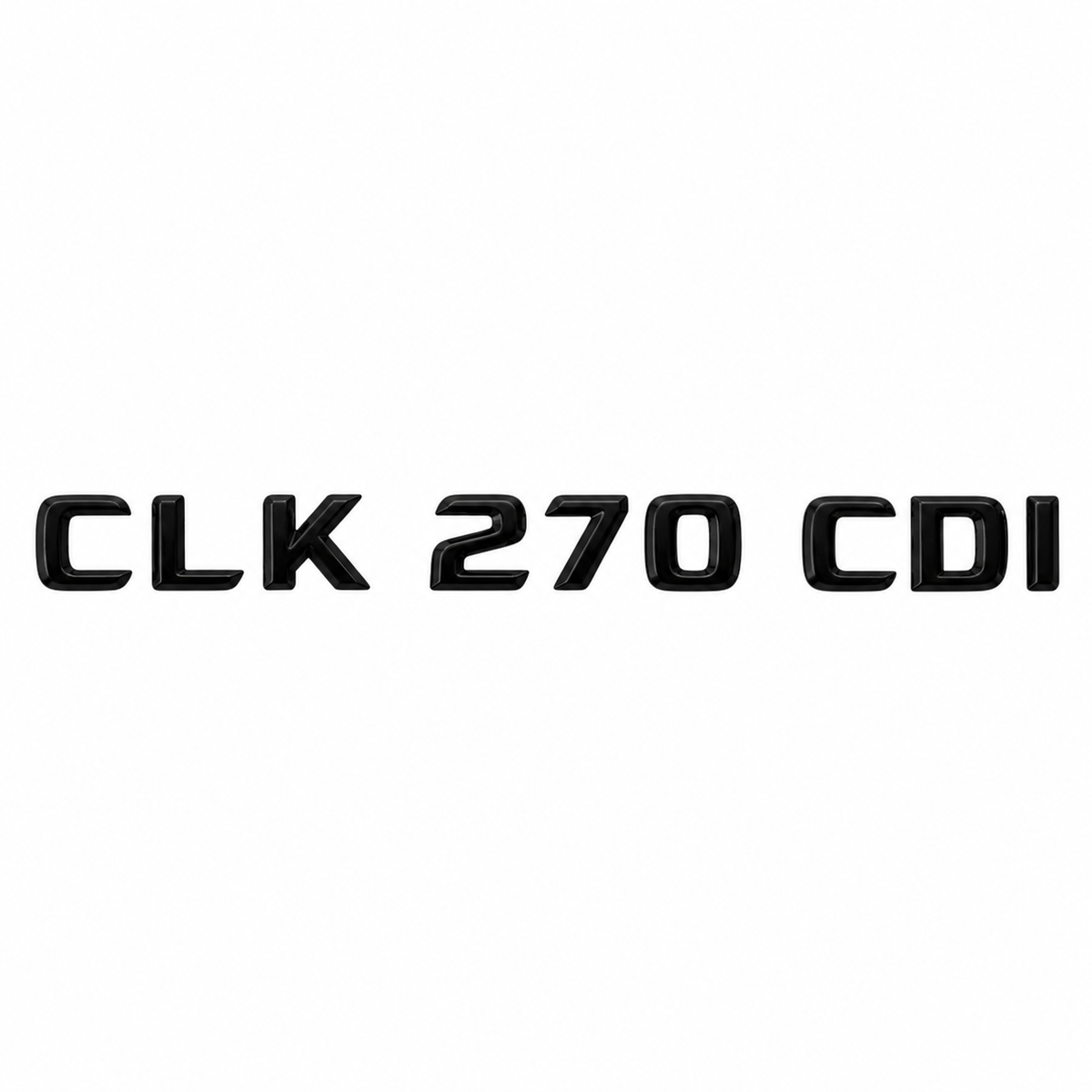 CLK 270 CDI Siyah Bagaj Yazısı Mercedes-Benz Uyumlu