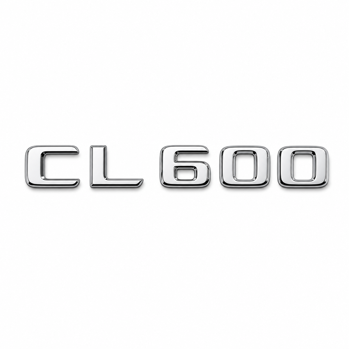 CL 600 Krom Bagaj Yazısı Mercedes-Benz Uyumlu