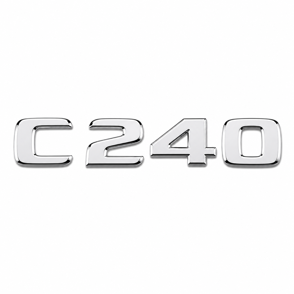 C 240 Krom Bagaj Yazısı Mercedes-Benz Uyumlu