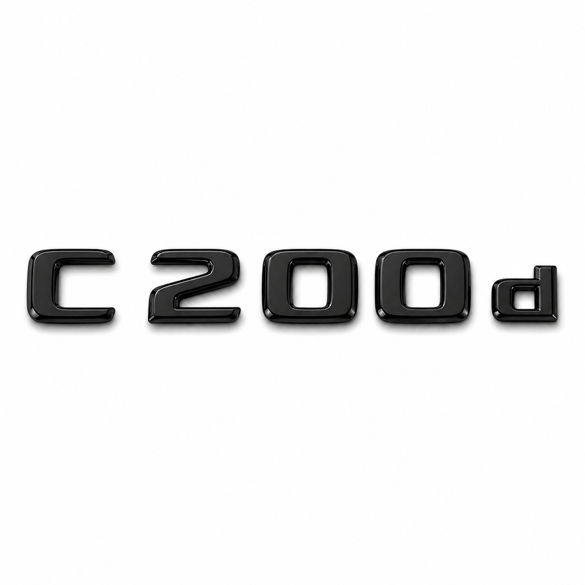 C 200 d Siyah Bagaj Yazısı Mercedes-Benz Uyumlu