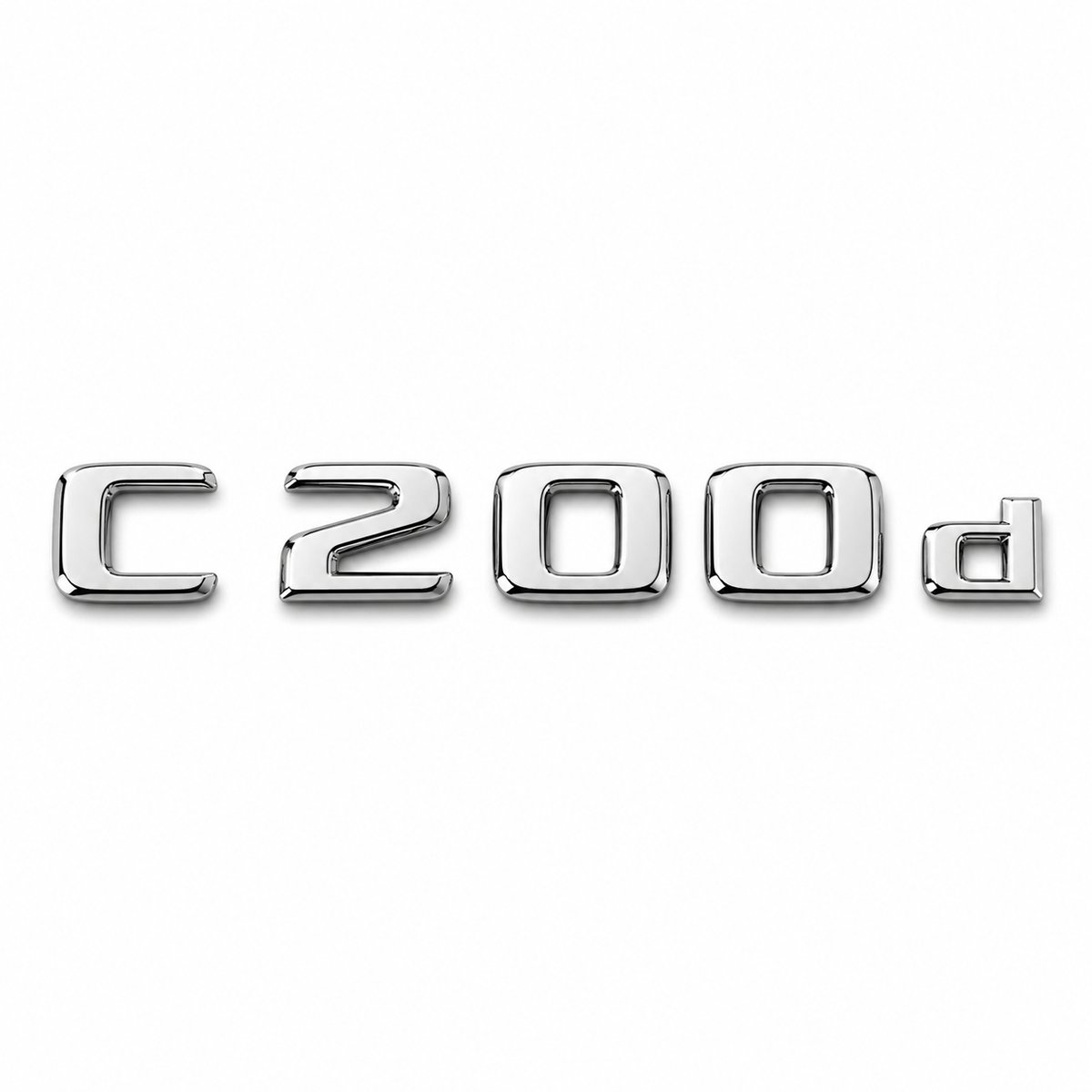 C 200 d Krom Bagaj Yazısı Mercedes-Benz Uyumlu