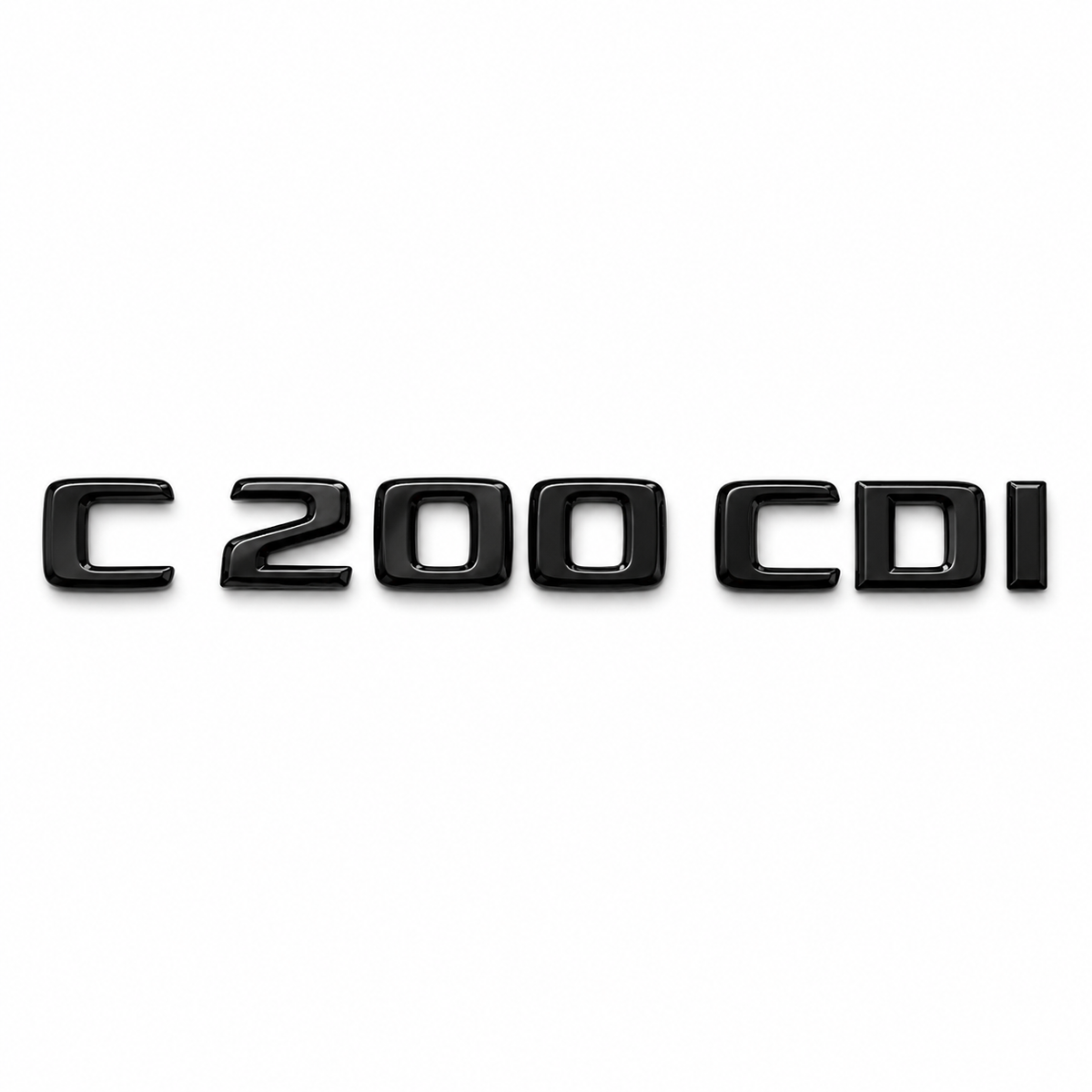 C 200 CDI Siyah Bagaj Yazısı Mercedes-Benz Uyumlu