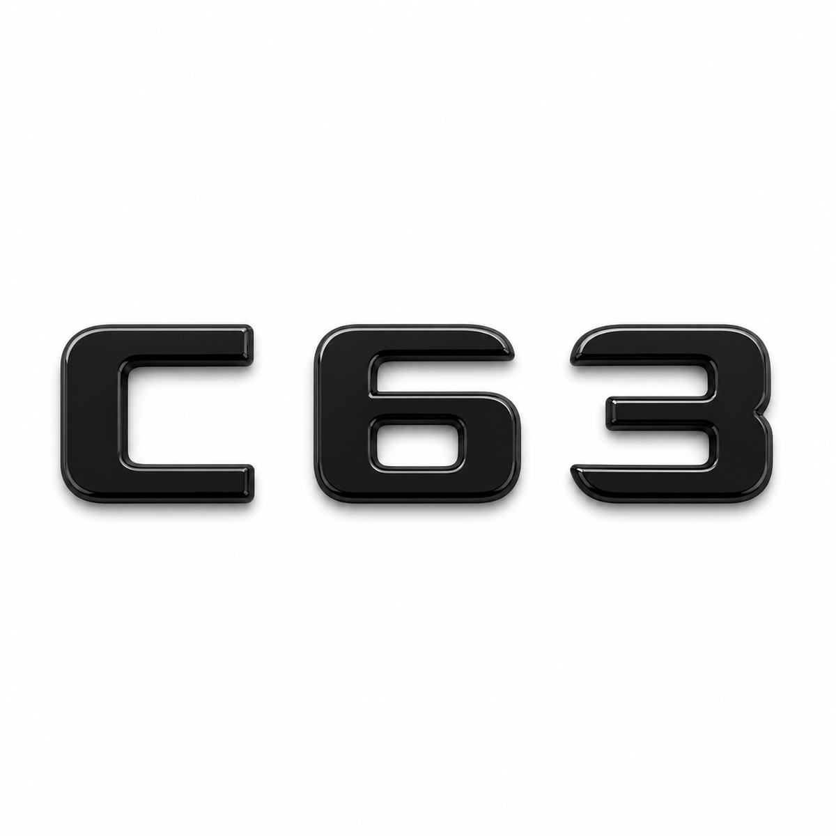C 63 Siyah Bagaj Yazısı Mercedes-Benz Uyumlu
