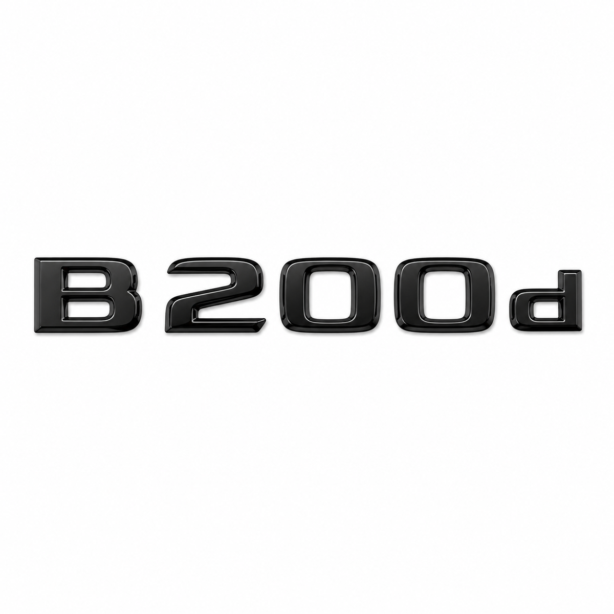B 200 d Siyah Bagaj Yazısı Mercedes-Benz Uyumlu