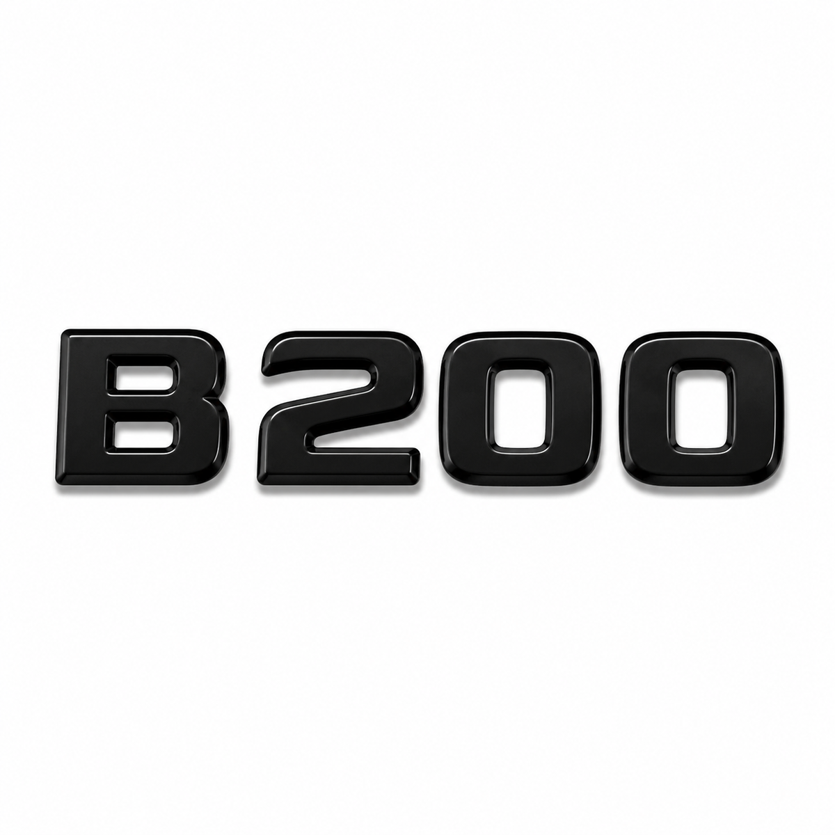 B 200 Siyah Bagaj Yazısı Mercedes-Benz Uyumlu