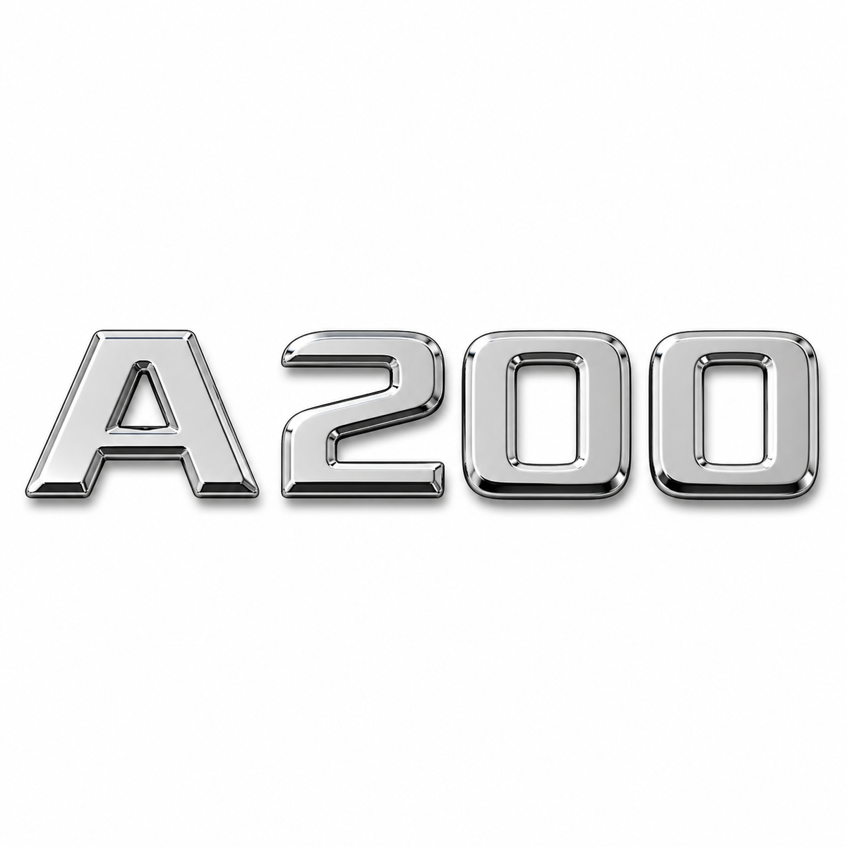 A 200 Krom Bagaj Yazısı Mercedes-Benz Uyumlu