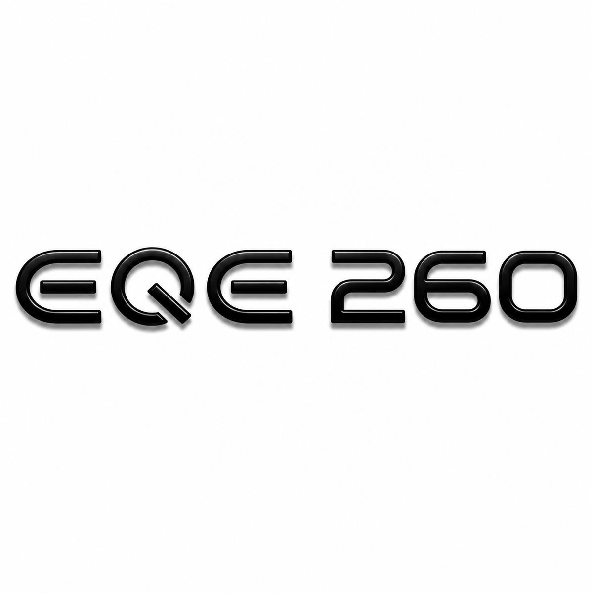 EQE 260 Siyah Bagaj Yazısı Mercedes-Benz Uyumlu