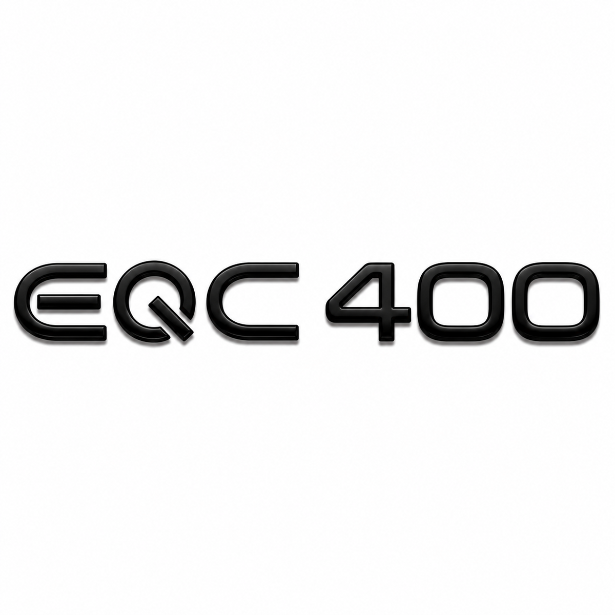 EQC 400 Siyah Bagaj Yazısı Mercedes-Benz Uyumlu