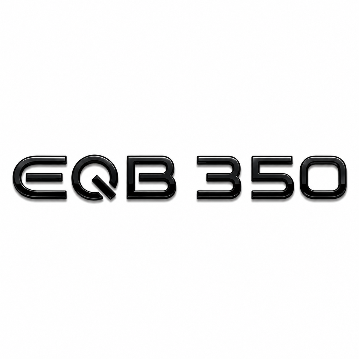EQB 350 Siyah Bagaj Yazısı Mercedes-Benz Uyumlu