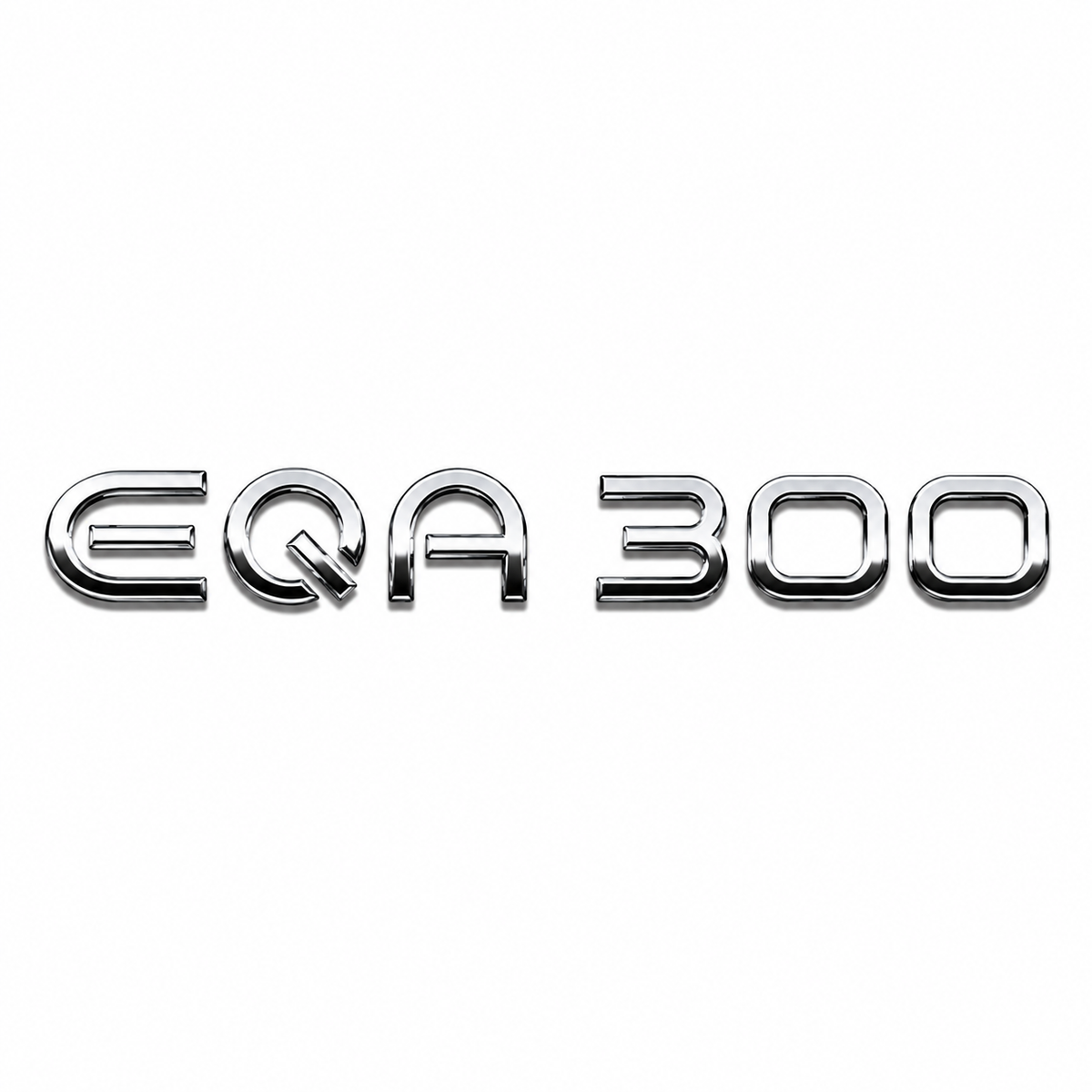 EQA300 Krom Bagaj Yazısı Mercedes-Benz Uyumlu