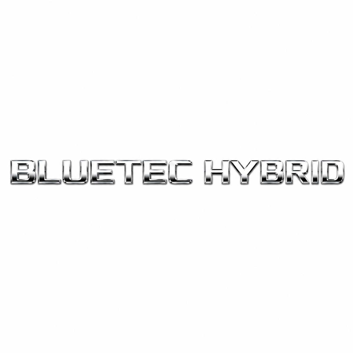 BlueTEC Hybrid Üçgen Krom Bagaj Yazısı Mercedes-Benz Uyumlu