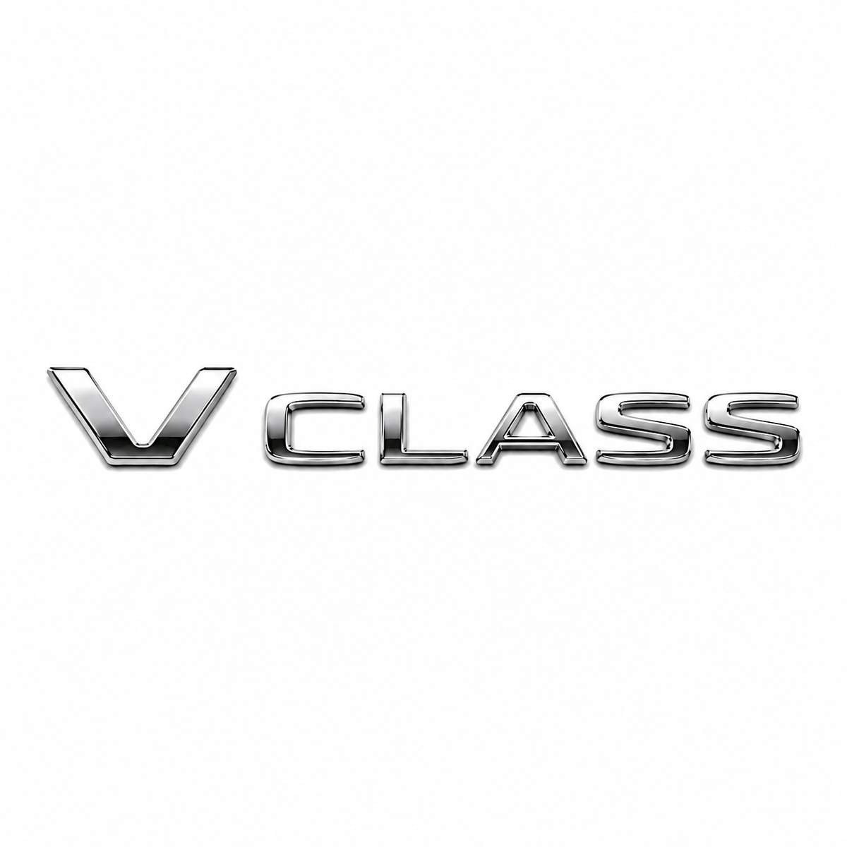 V Class Krom Bagaj Yazısı Mercedes-Benz Uyumlu
