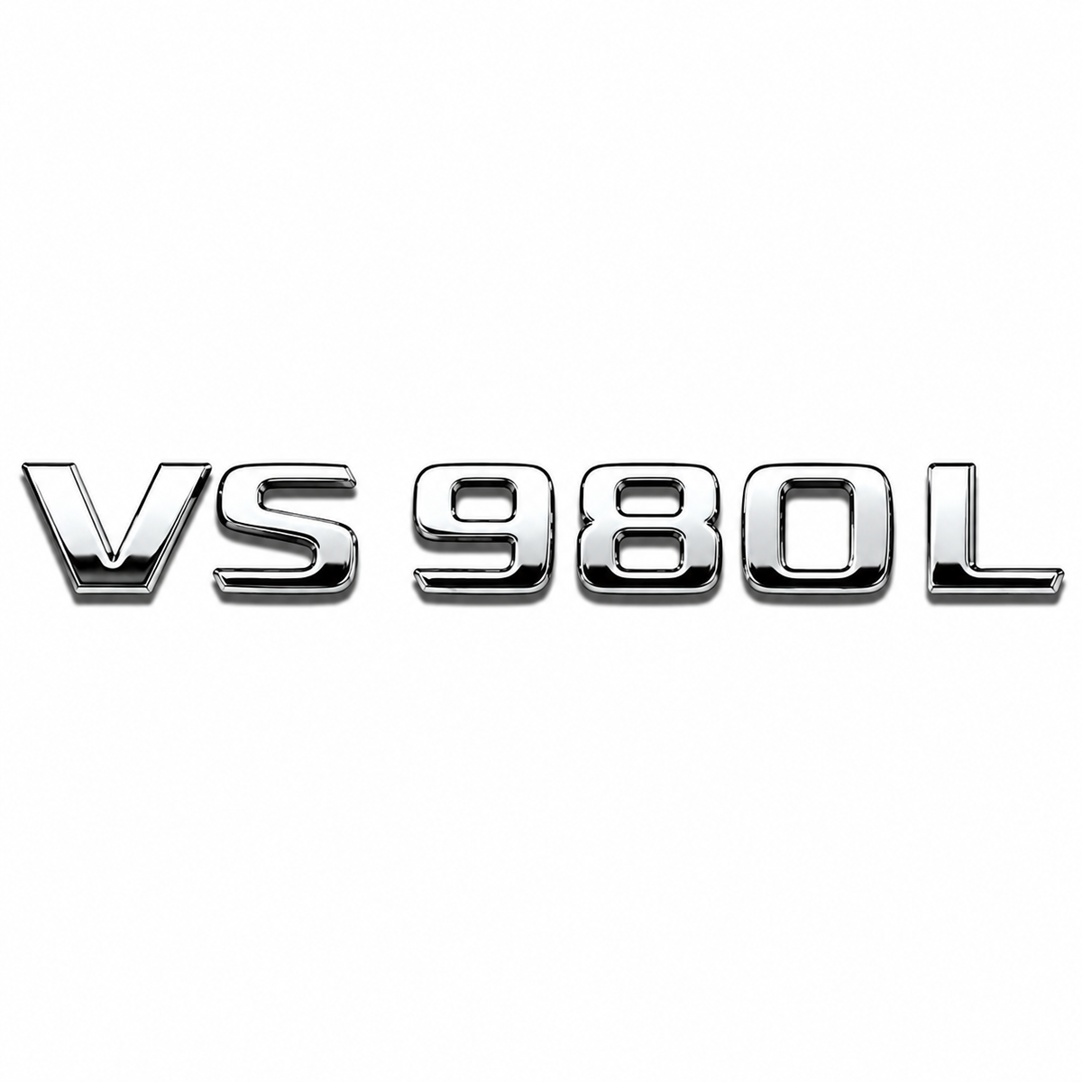 VS 980 L Krom Bagaj Yazısı Mercedes-Benz Uyumlu