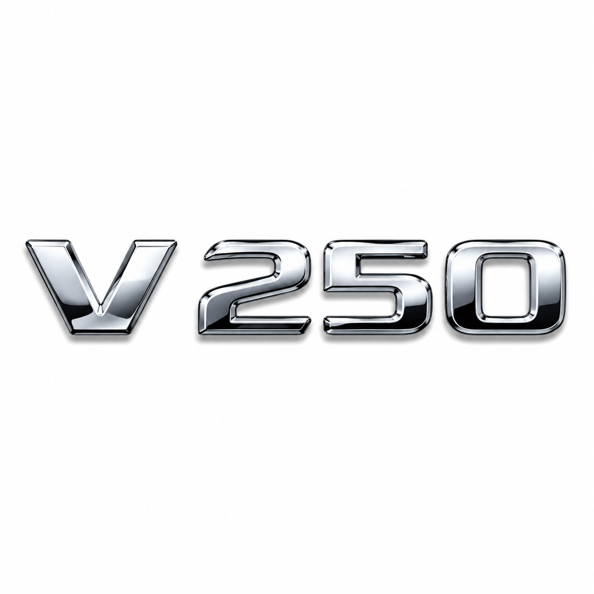 V 250 Krom Bagaj Yazısı Mercedes-Benz Uyumlu