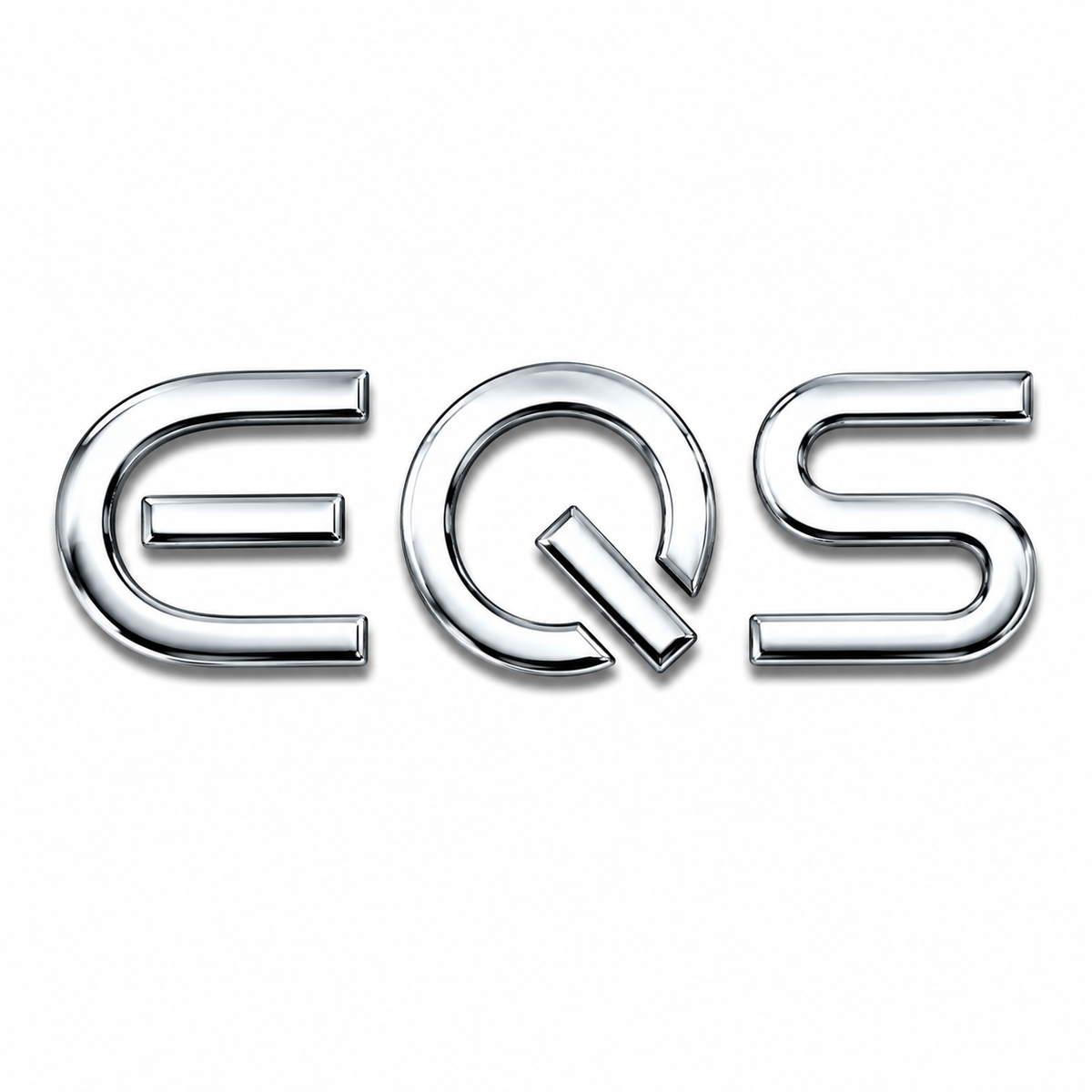 EQS Krom Bagaj Yazısı Mercedes-Benz Uyumlu