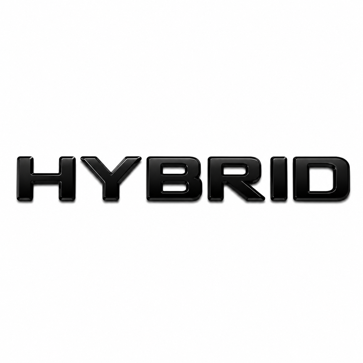 Hybrid Üçgen Siyah Bagaj Yazısı Mercedes-Benz Uyumlu