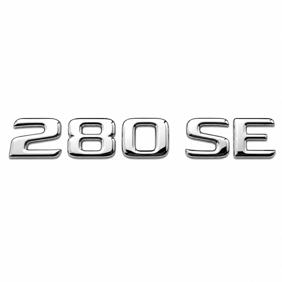 280 SE Krom Bagaj Yazısı Mercedes-Benz Uyumlu