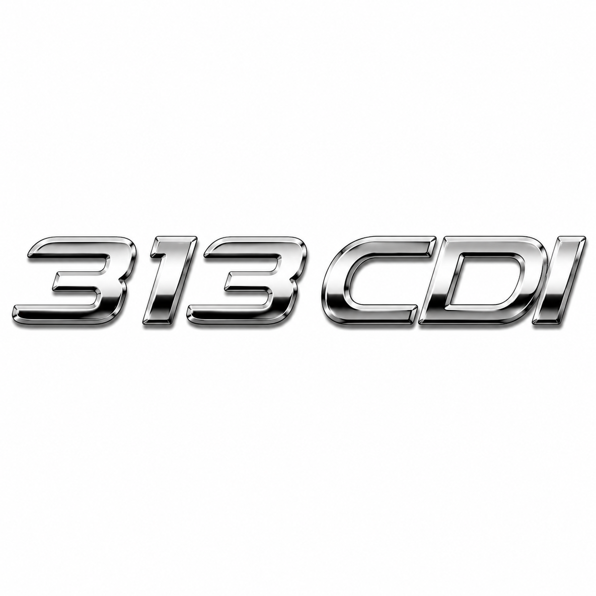 313 CDI Krom Bagaj Yazısı Mercedes-Benz Uyumlu