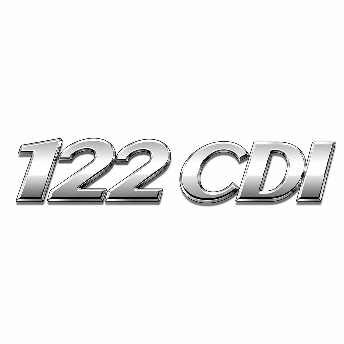 122 CDI Krom Bagaj Yazısı Mercedes-Benz Uyumlu