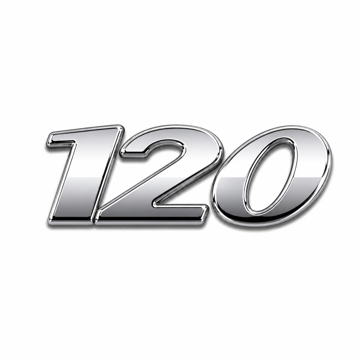 120 Krom Bagaj Yazısı Mercedes-Benz Uyumlu