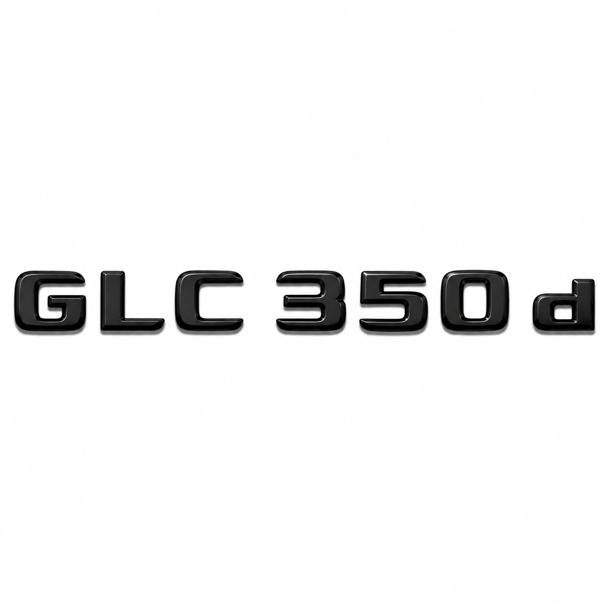 GLC 350 d Siyah Bagaj Yazısı Mercedes-Benz Uyumlu