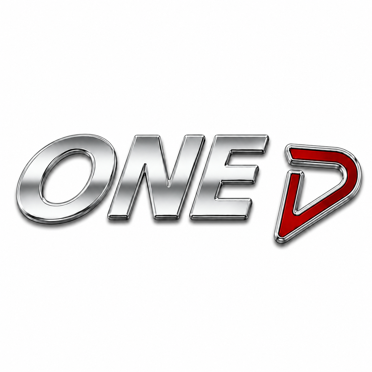 ONE D Krom Bagaj Yazısı Mi̇ni̇ Cooper Uyumlu
