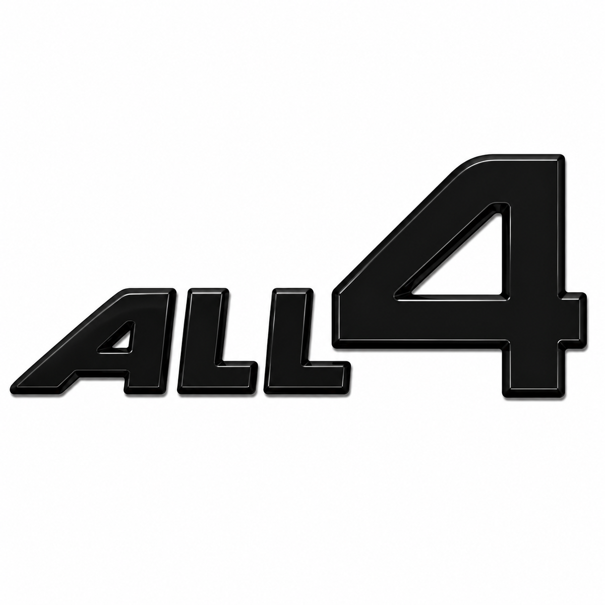 ALL4 Siyah Bagaj Yazısı Mi̇ni̇ Cooper Uyumlu