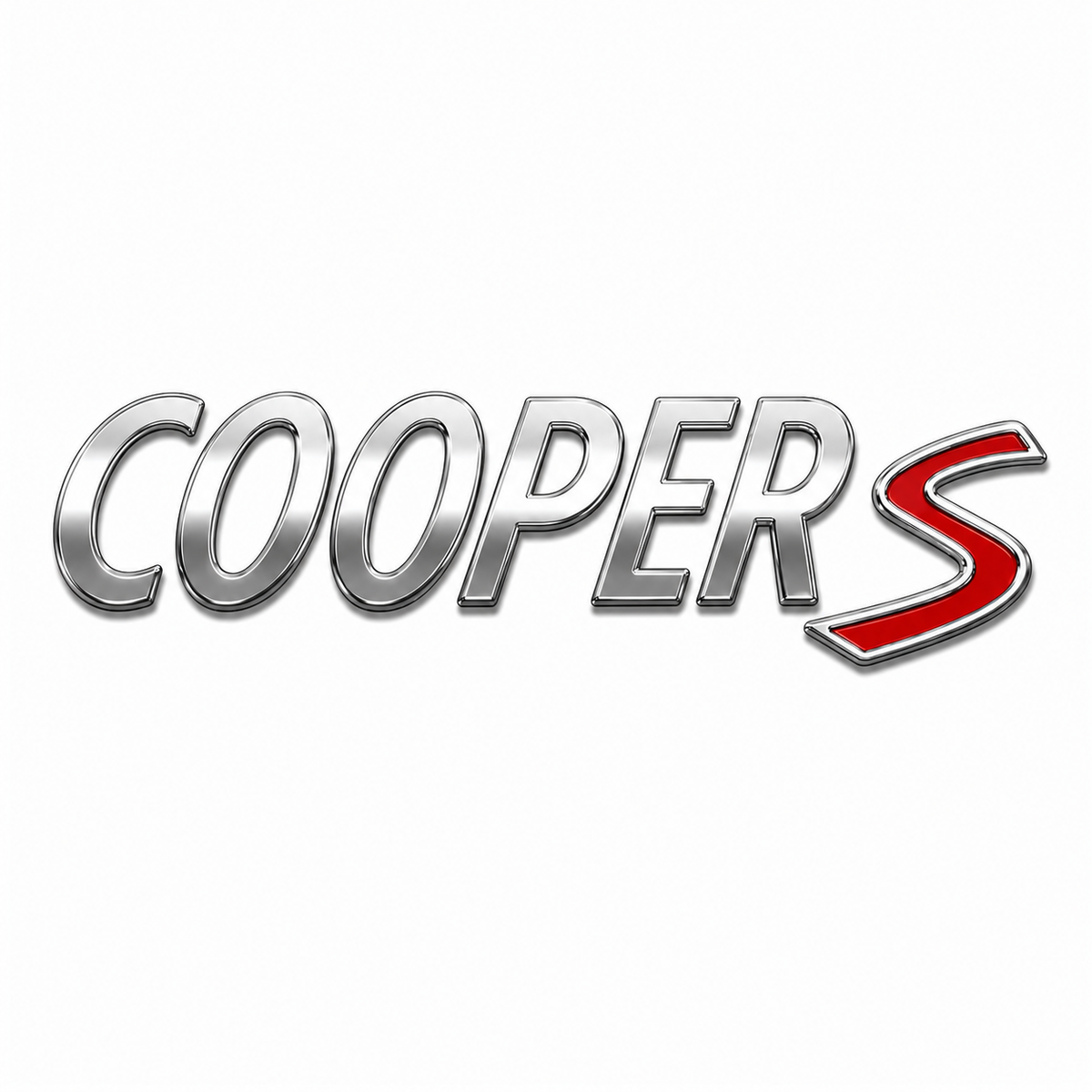 Cooper S Krom Bagaj Yazısı Mi̇ni̇ Cooper Uyumlu