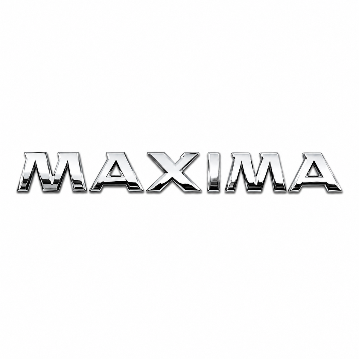 MAXIMA Krom Bagaj Yazısı Nissan Uyumlu