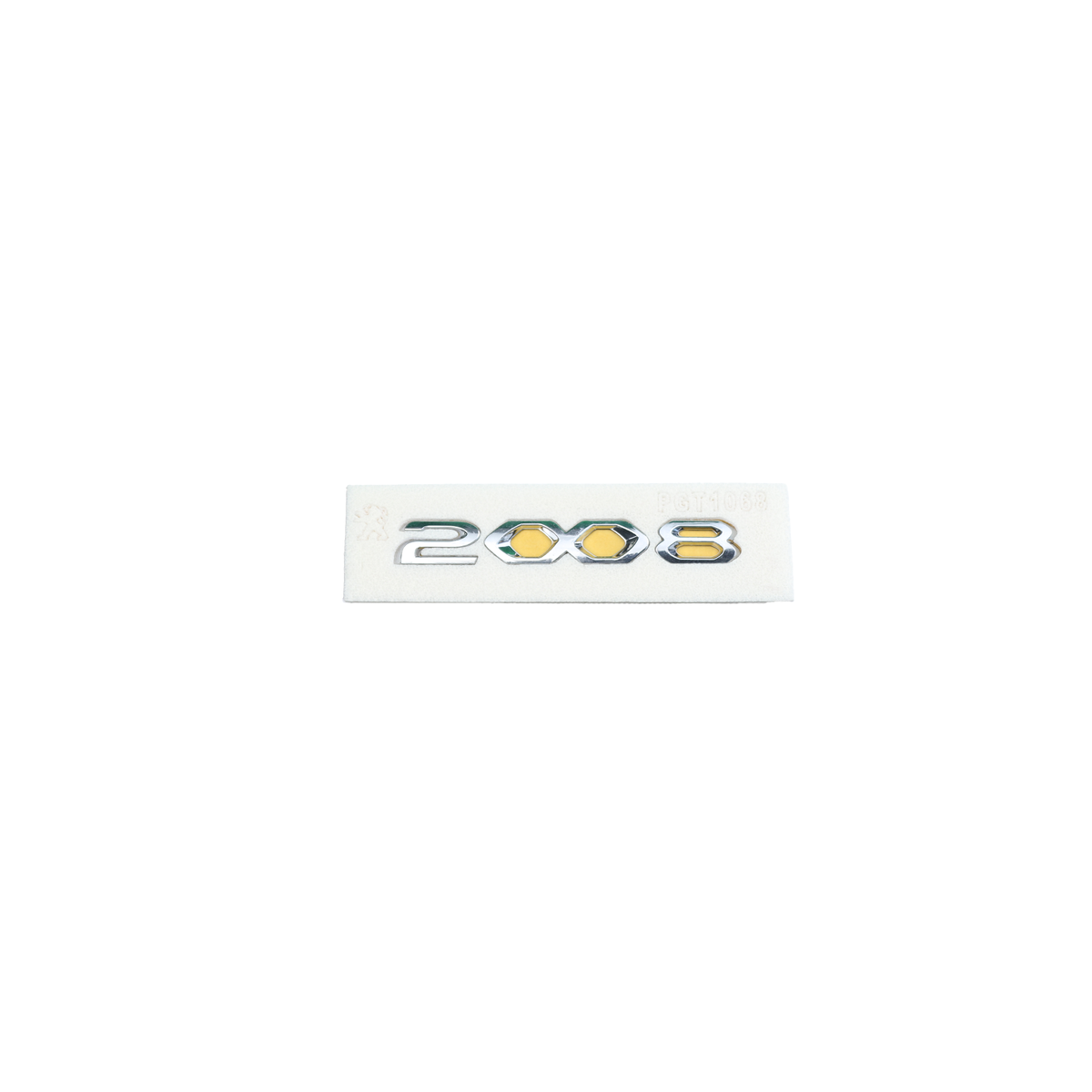2008 Arka küçük varyant Krom Bagaj Yazısı Peugeot Uyumlu