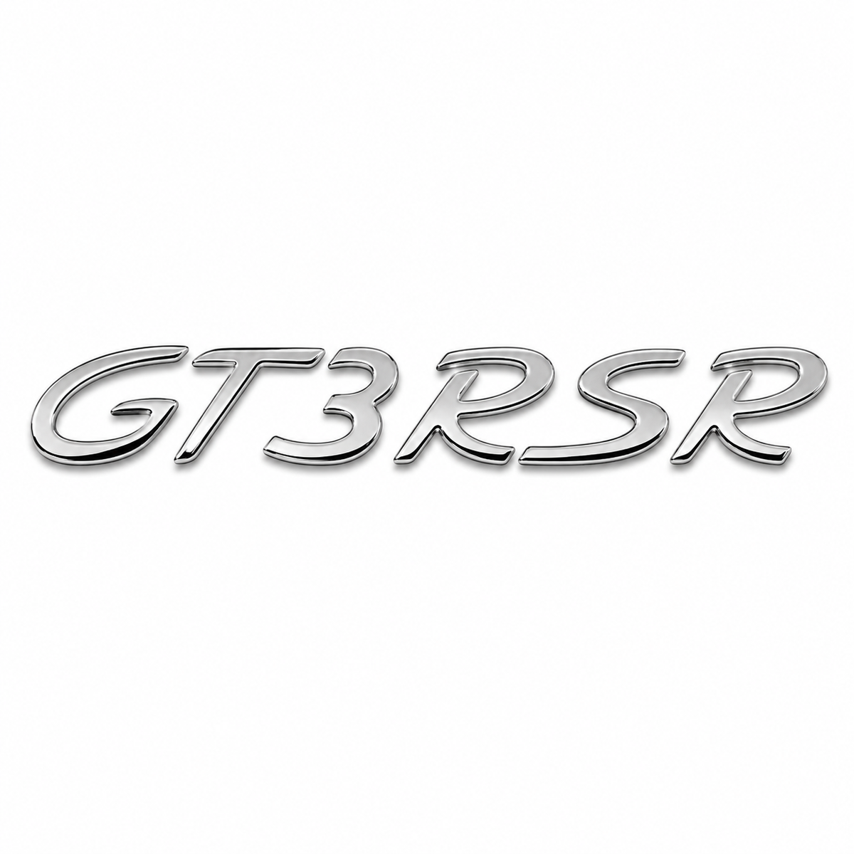 GT3 RS R Krom Bagaj Yazısı Porsche Uyumlu