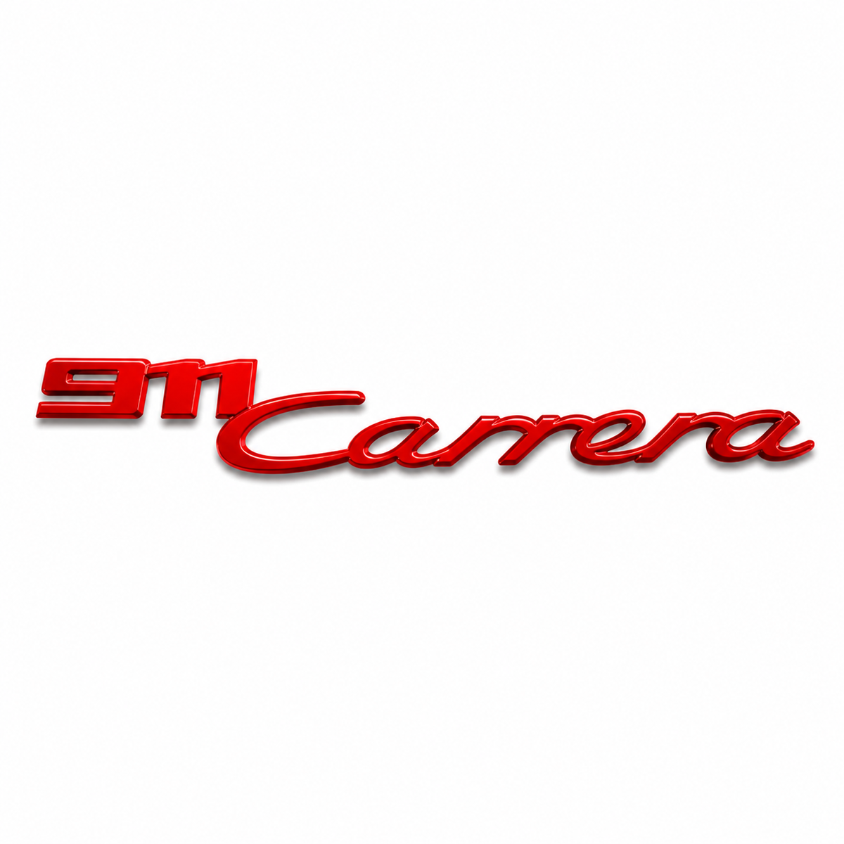911 Carrera Kırmızı Bagaj Yazısı Porsche Uyumlu