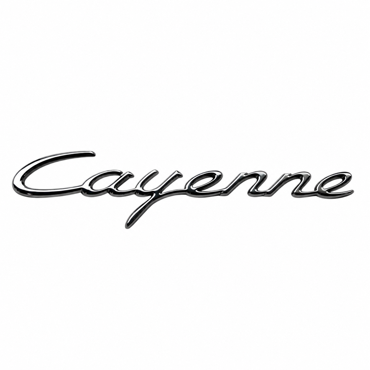 Cayenne Küçük varyant Krom Bagaj Yazısı Porsche Uyumlu