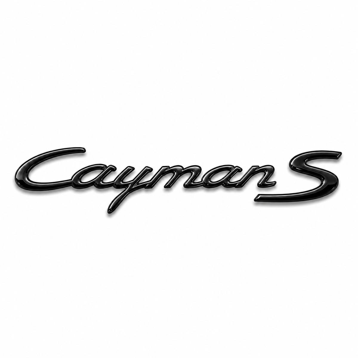 Cayman S Siyah Bagaj Yazısı Porsche Uyumlu