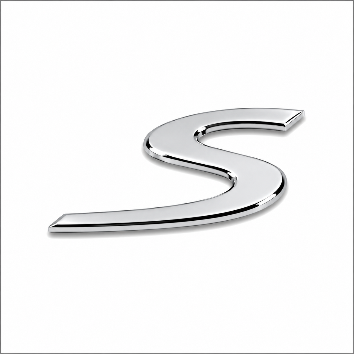 S Krom Bagaj Yazısı Porsche Uyumlu