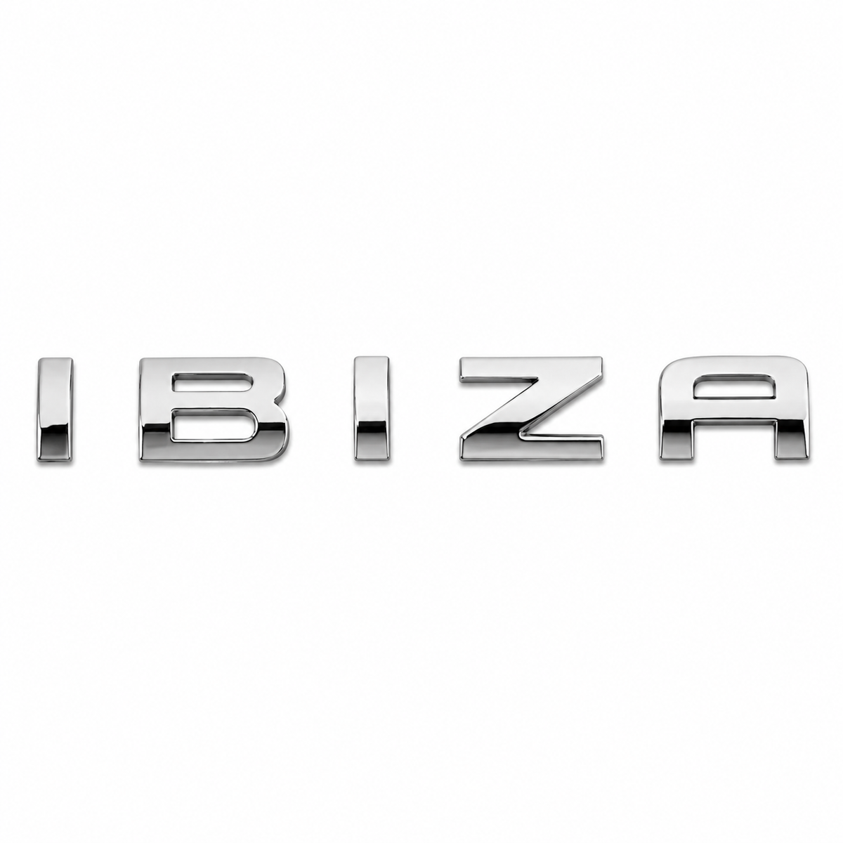 Ibiza Büyük Krom Bagaj Yazısı Seat Uyumlu