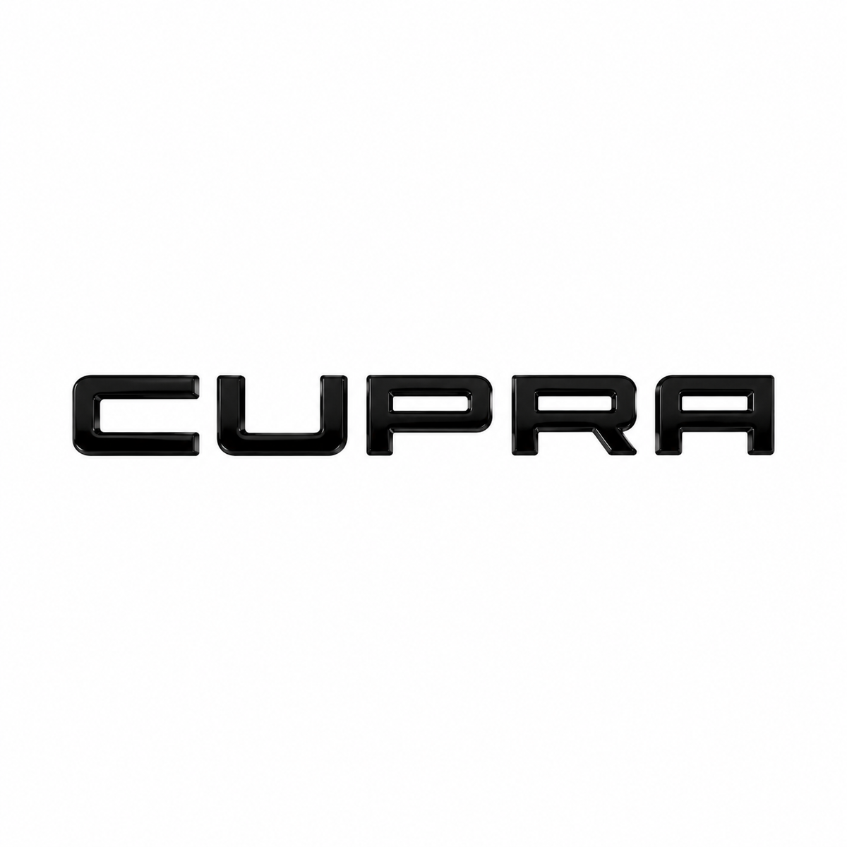 Cupra Siyah Bagaj Yazısı Seat Uyumlu