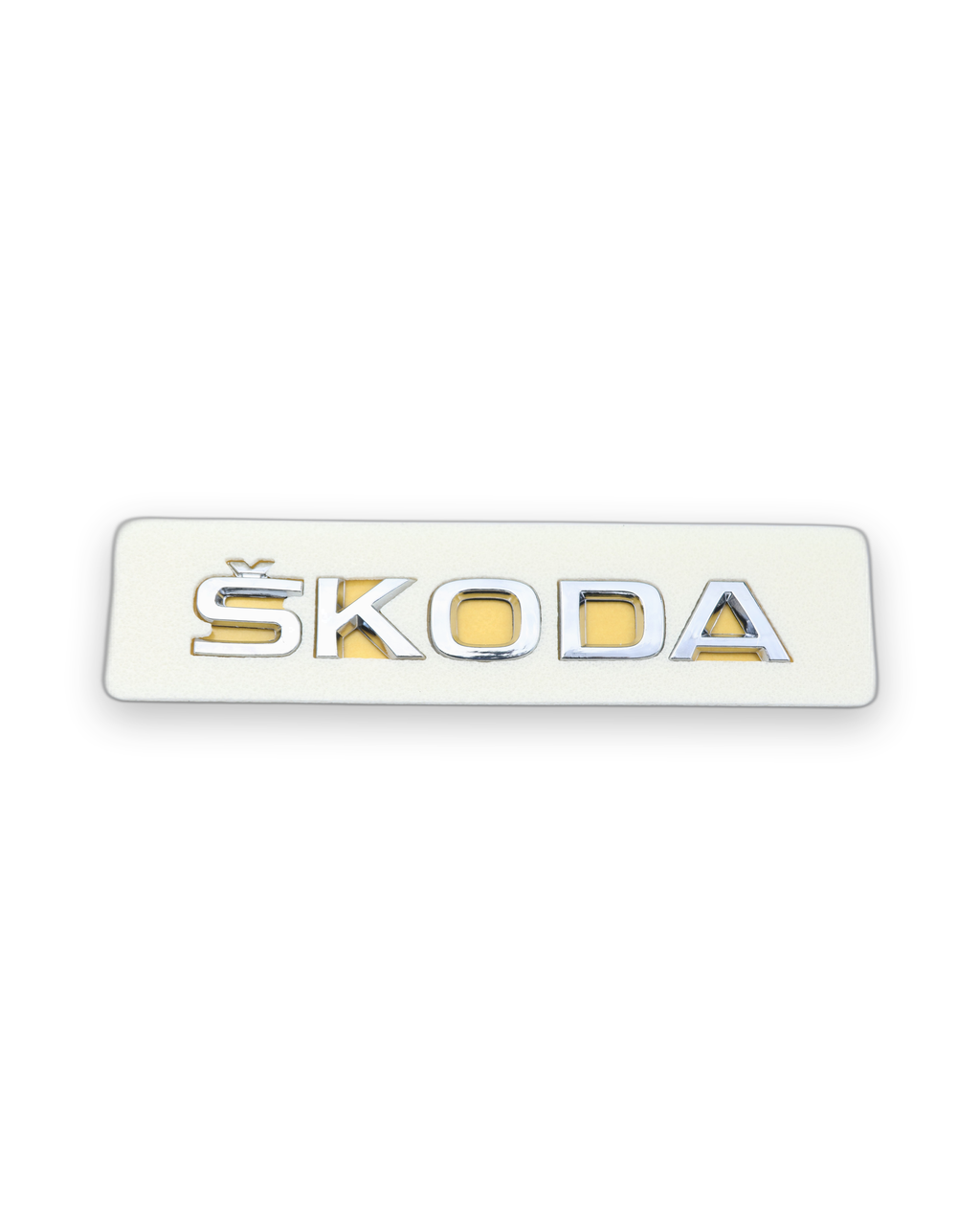 Skoda Krom Bagaj Yazısı Skoda Uyumlu