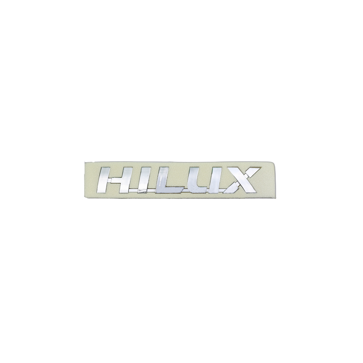 Hilux 2020-2024 Krom Bagaj Yazısı Toyota Uyumlu