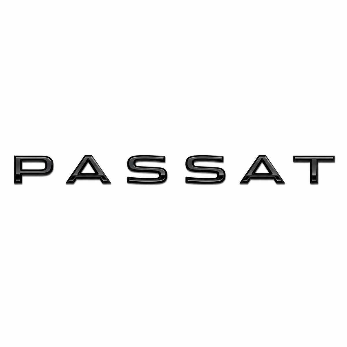 Passat 2020-2022 Siyah Bagaj Yazısı Volkswagen Uyumlu